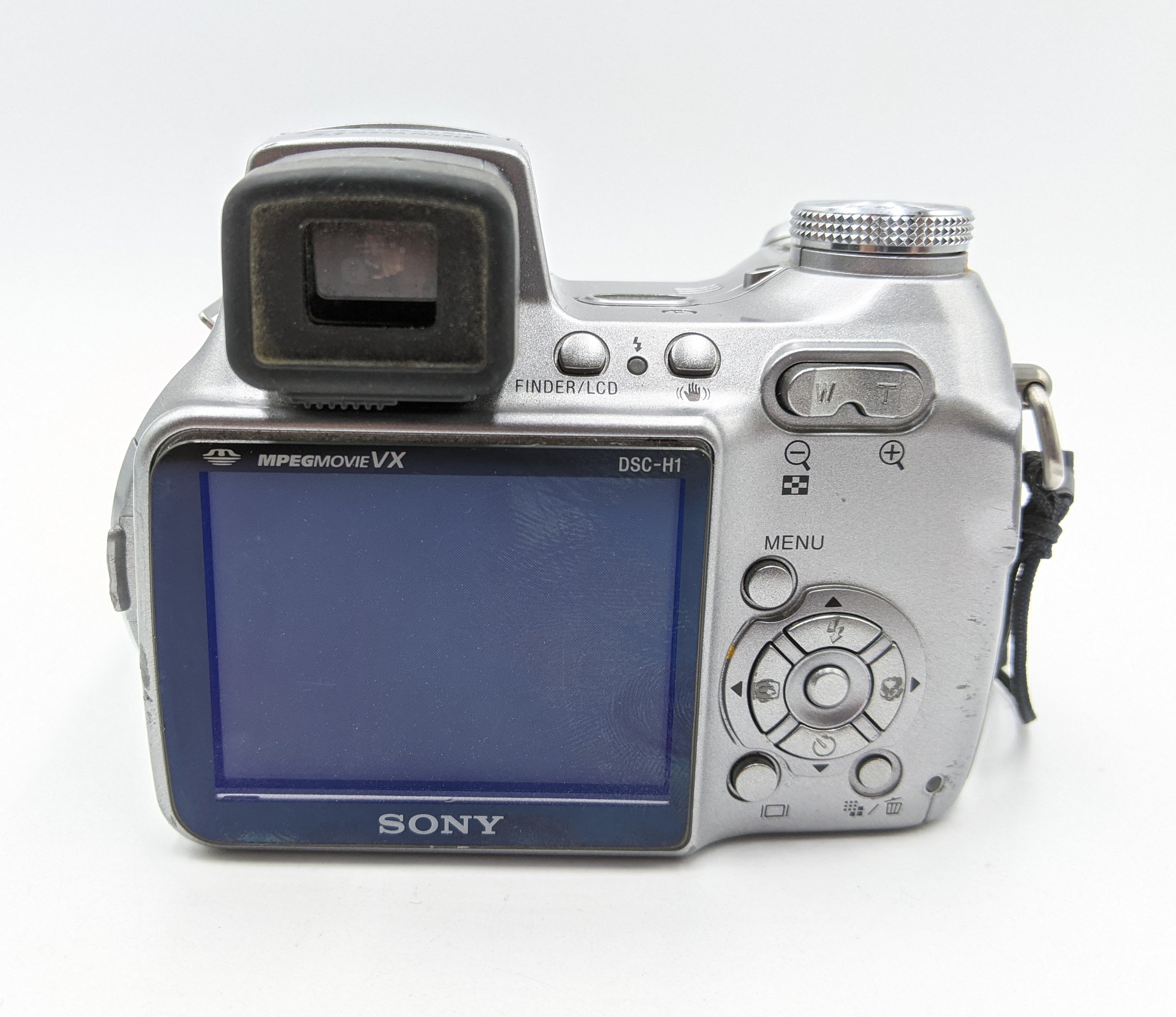 Used Sony DSC-H1 5.1MP/12X Digital Point & Shoot Camera