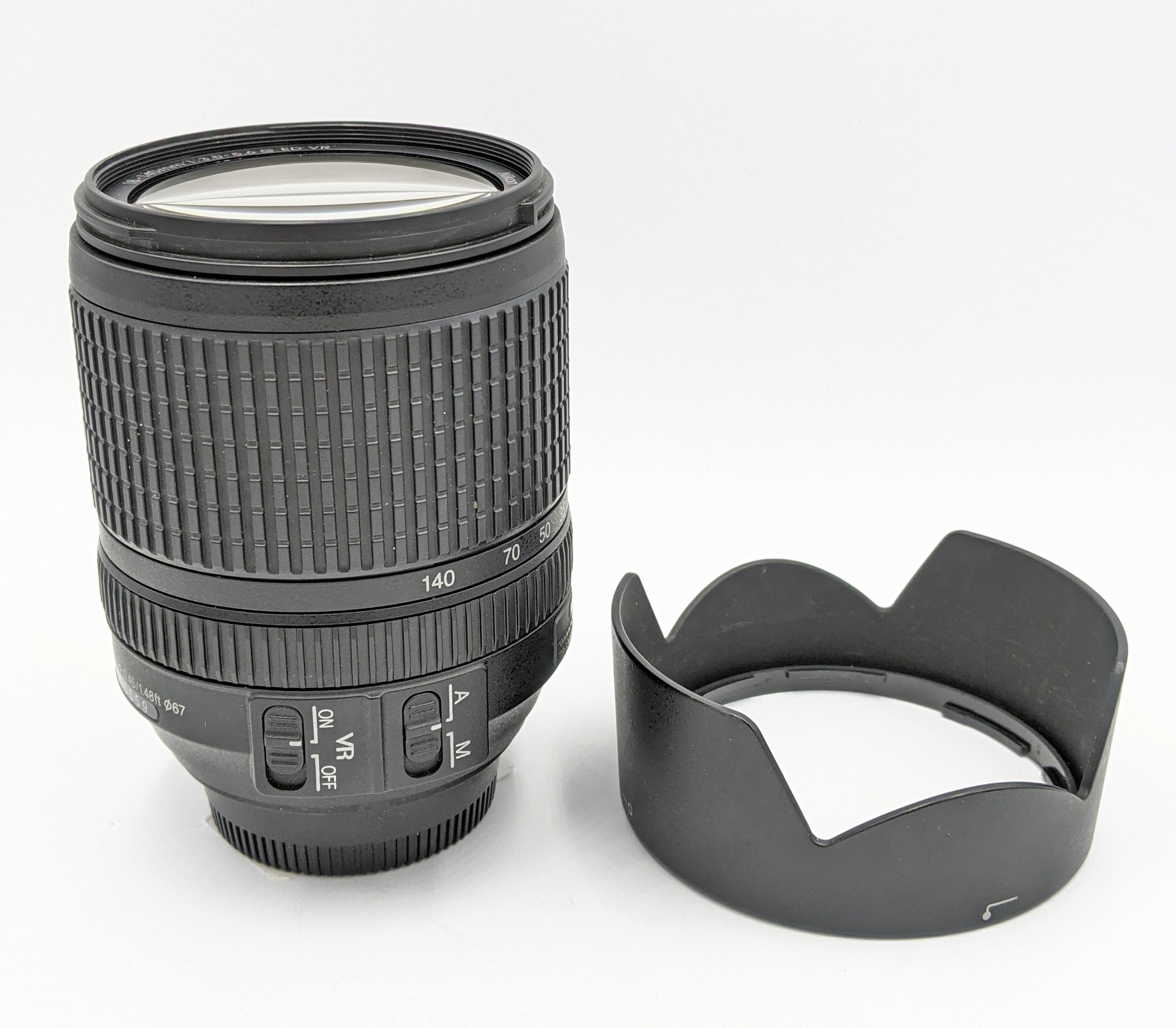 USED Nikon 18-140mm F3.5-5.6 G ED VR Lens