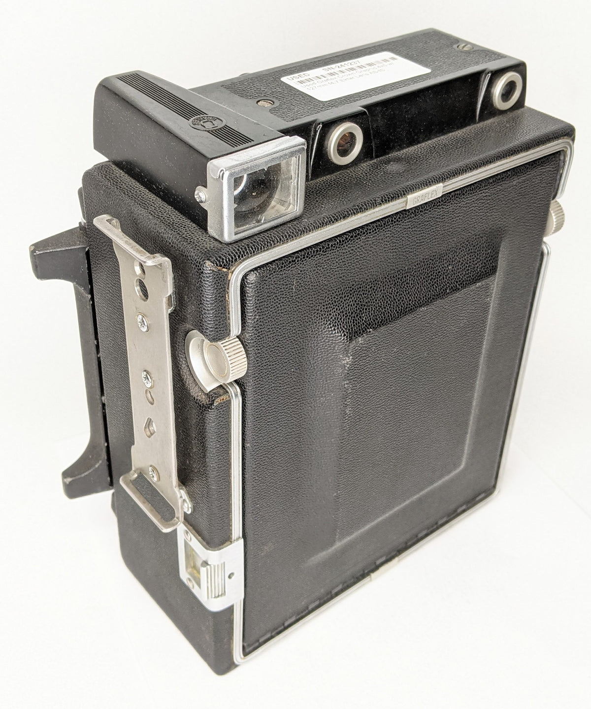 Used Graflex Crown Graphic 4x5 w/ 127mm f4.7 Ektar Lens AS-IS