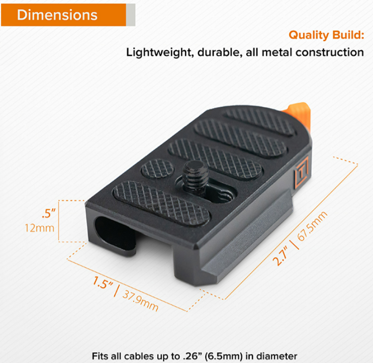 Tether Tools TetherGuard LeverLock Plate