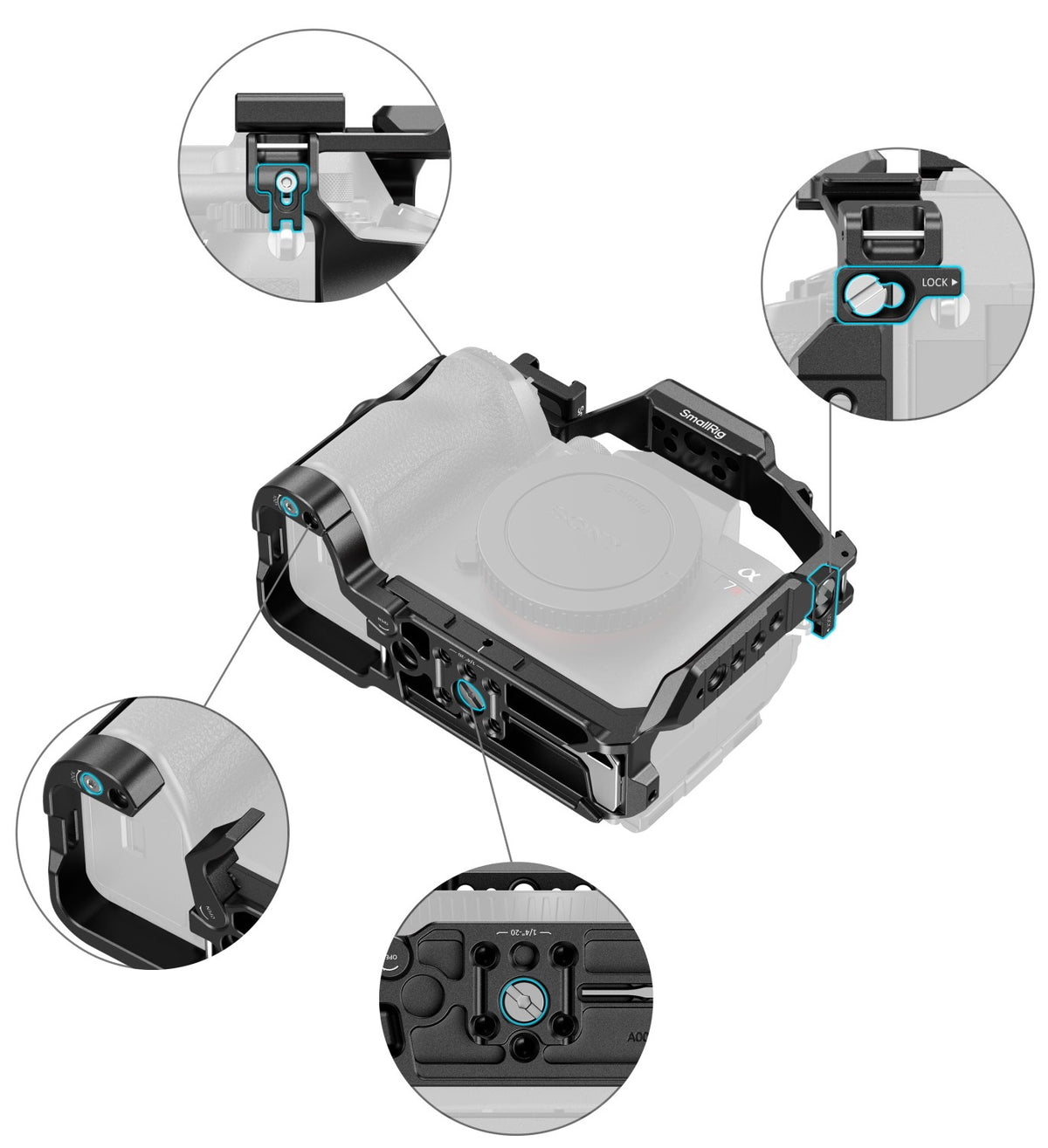 SmallRig Advanced Cage Kit for Sony a7R VI
