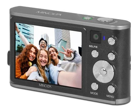 MINOLTA® MND23 48 MP Autofocus / 4K Ultra HD Camera (Black)