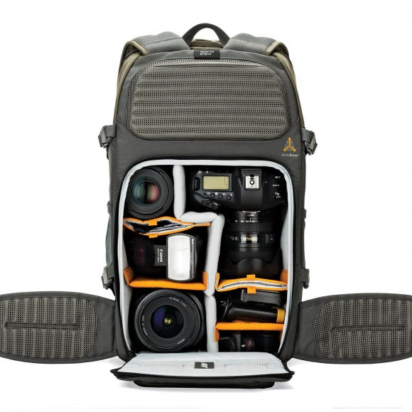Lowepro FlipsideTrek BP 450 AW Backpack (Gray/Dark Green)