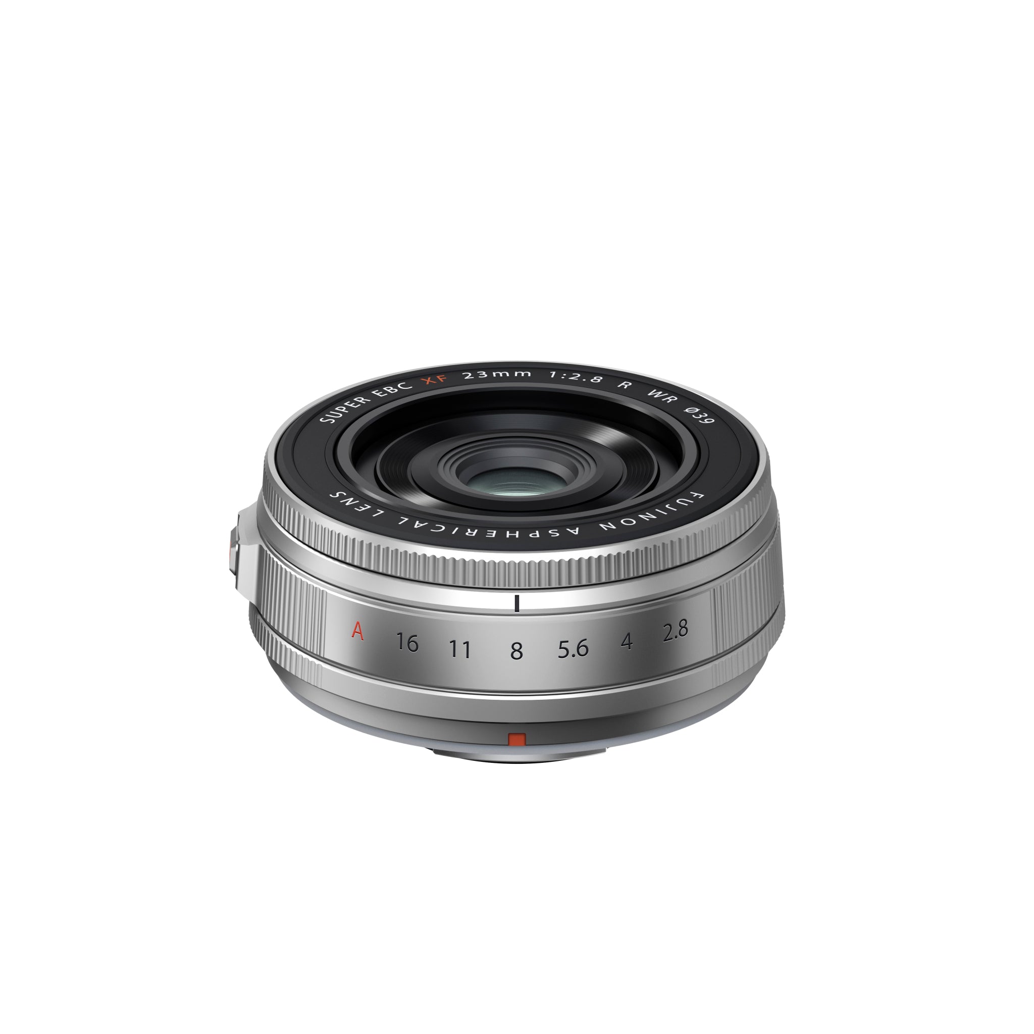 FUJIFILM XF 23mm f/2.8 R WR Lens (FUJIFILM X, Silver)