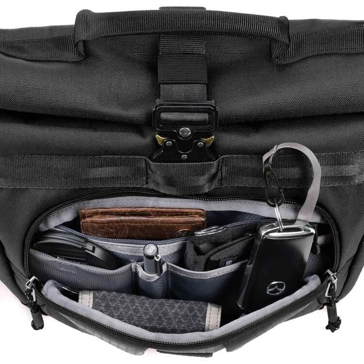 Think Tank FocusPoint Crossbody 8L in Asphalt Black — gallery image 3