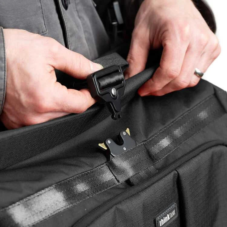 Think Tank FocusPoint Crossbody 8L in Asphalt Black — gallery image 7