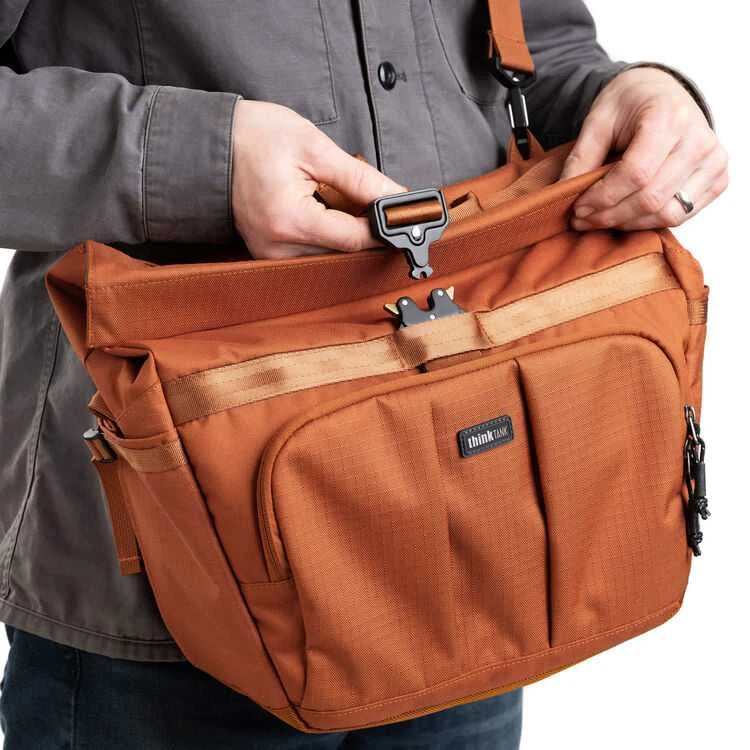 Think Tank FocusPoint Crossbody 8L in Urban Rust, gallery view 11