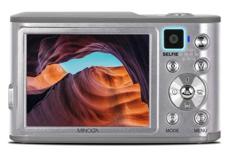 MINOLTA® MND23 48 MP Autofocus / 4K Ultra HD Camera (Silver)