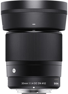 Sigma 30mm f/1.4 DC DN Contemporary Lens (Canon EF-M)