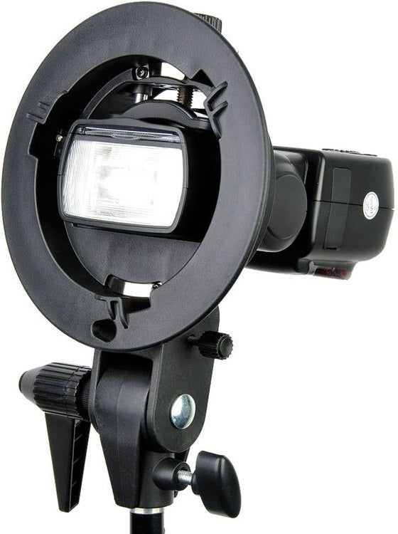 Godox S2 Speedlite Bracket with Softbox (31.5 x 31.5")