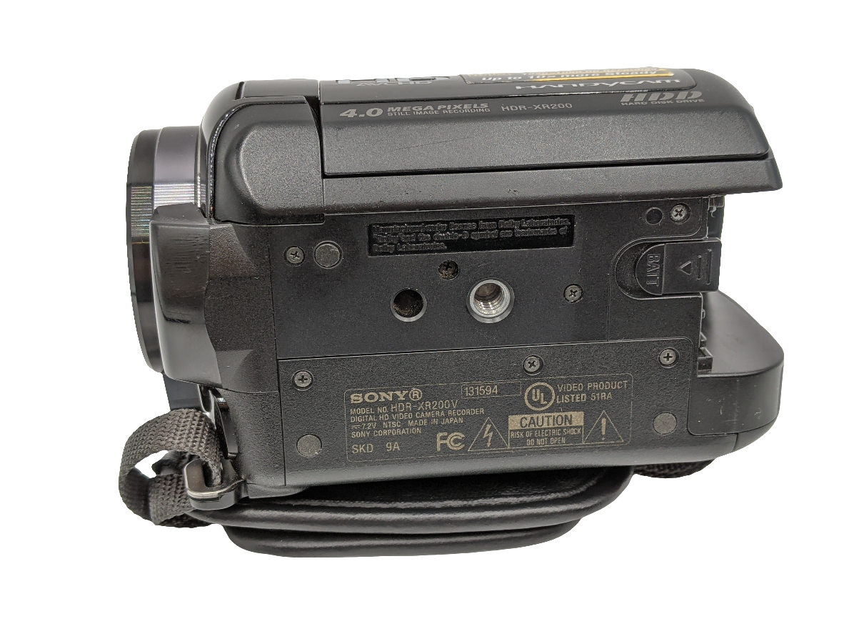 USED Sony HDR-XR200V 15x Optical Digital Video Camcorder