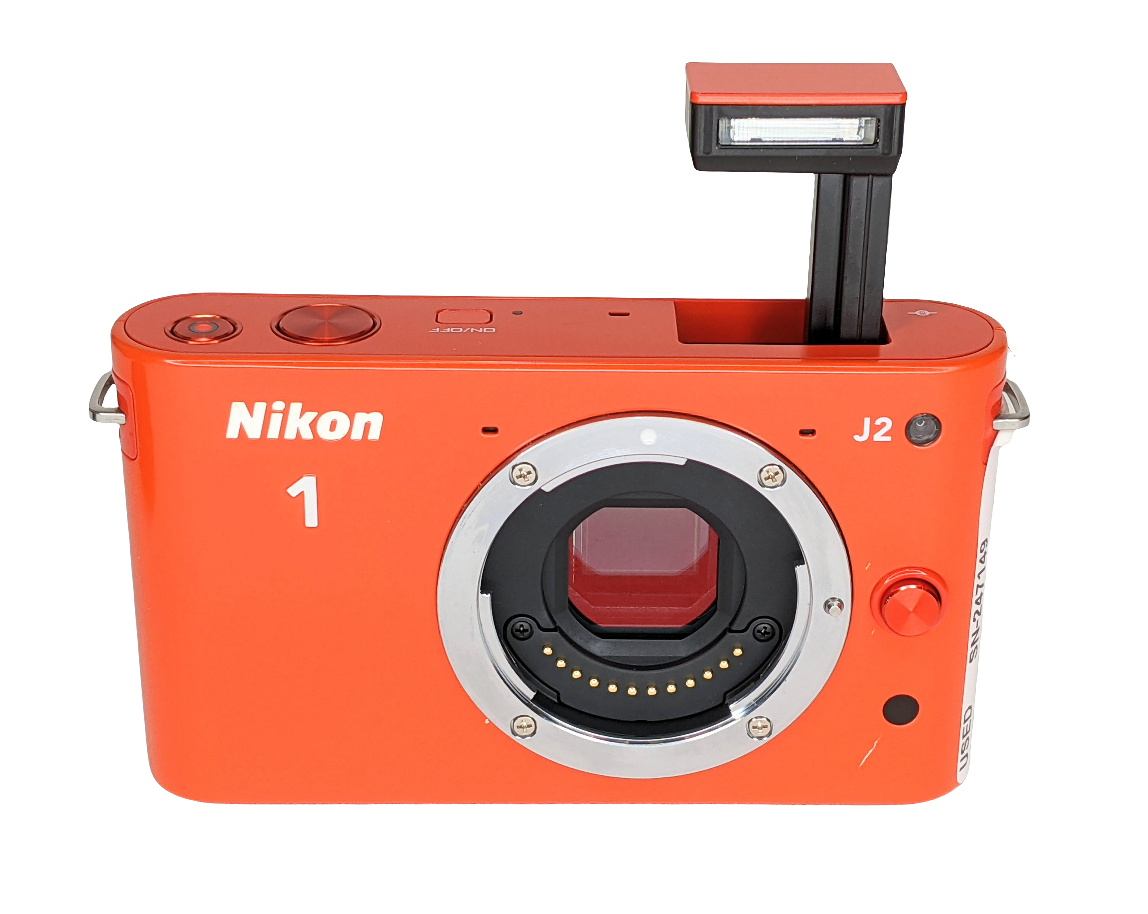USED Nikon 1 J2 Digital Camera Body (Orange)