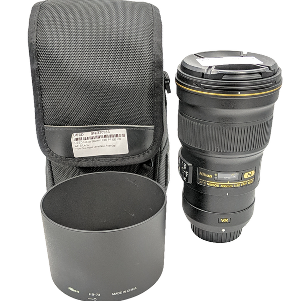 Teleconverter Nikkor 300mm F4 Pf USED Nikon 300mm F/4E PF ED VR AF