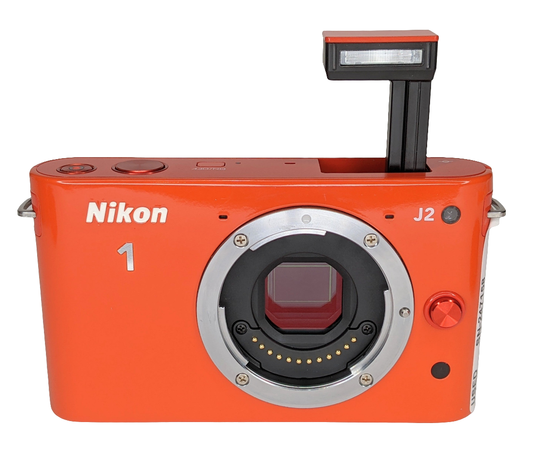 USED Nikon 1 J2 Digital Camera Body (Orange)