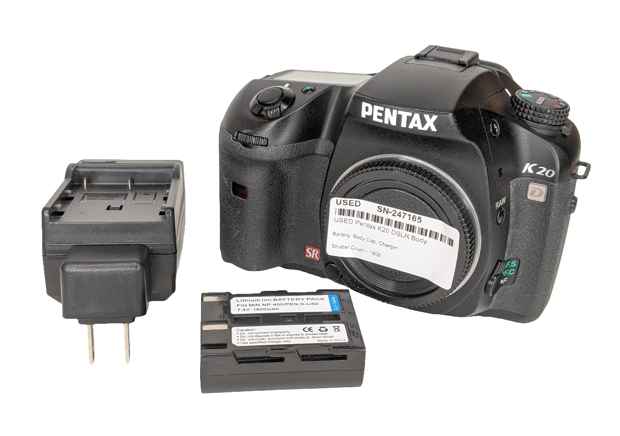 USED Pentax K20D DSLR Body