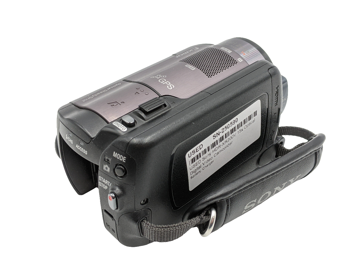 USED Sony HDR-XR200V 15x Optical Digital Video Camcorder