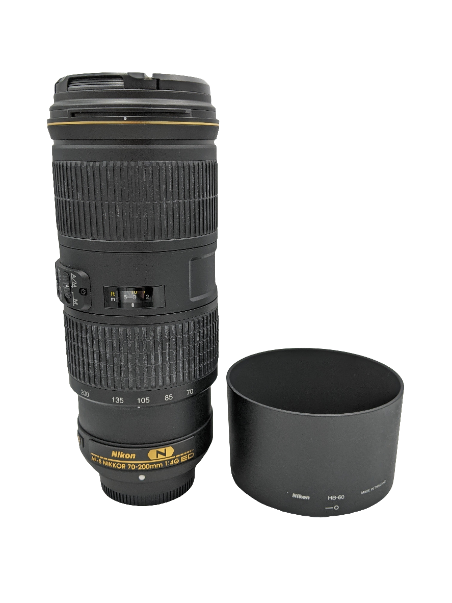 USED Nikon 70-200mm F4 G ED VR Lens