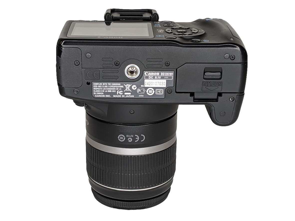 Used Canon Rebel XS w/ 18-55mm IS Lens