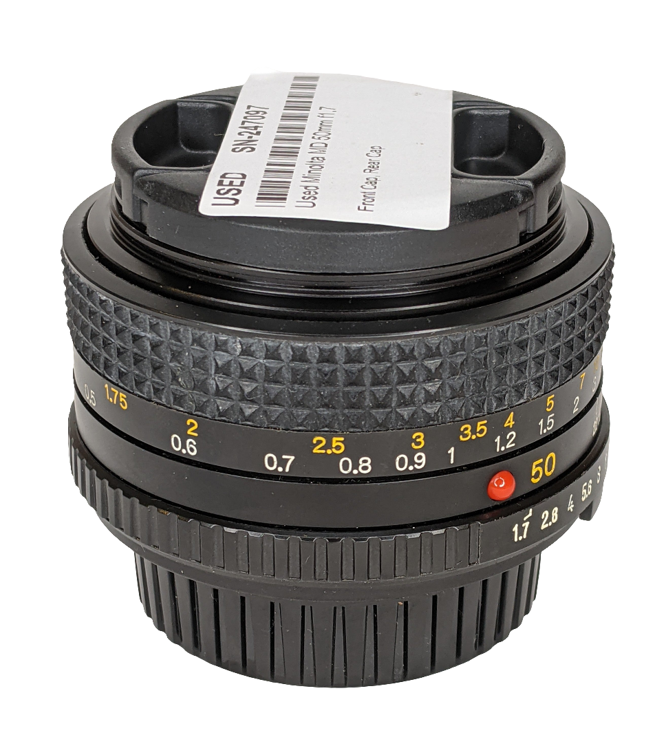 Used Minolta MD 50mm f1.7