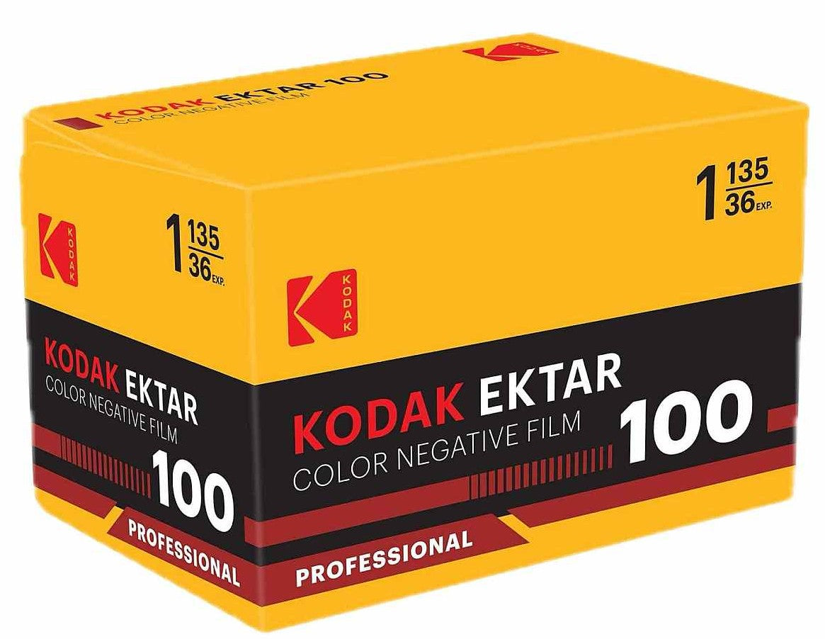 Eastman Kodak Professional Ektar 100 Color Negative Film (35mm Roll Film, 36 Exposures)