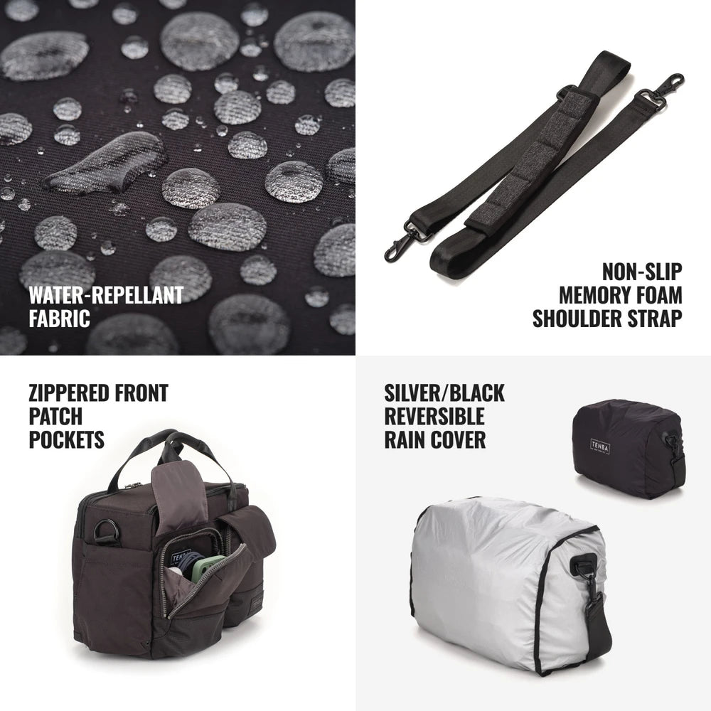 Tenba DNA v2 Shoulder Bag 14 - Black, gallery image 5