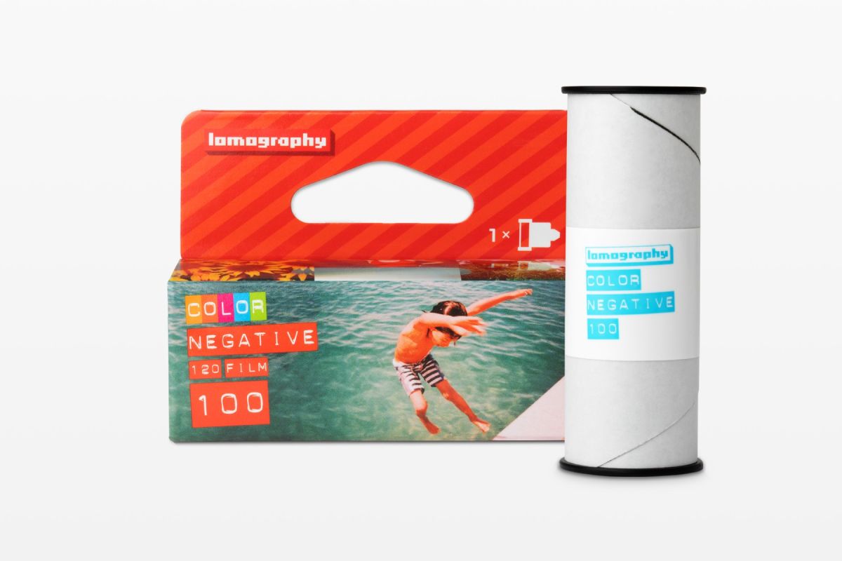 Lomography ISO 100 Color Negative Film (120 Roll Film)