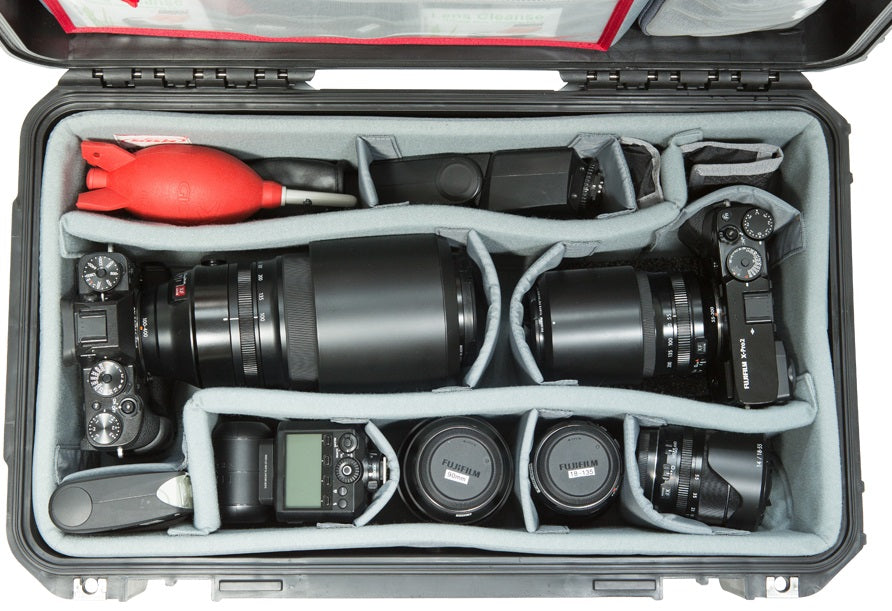 SKB iSeries 2011-7 Case with Think Tank- Designed Photo Dividers & Lid Organizer (Black)