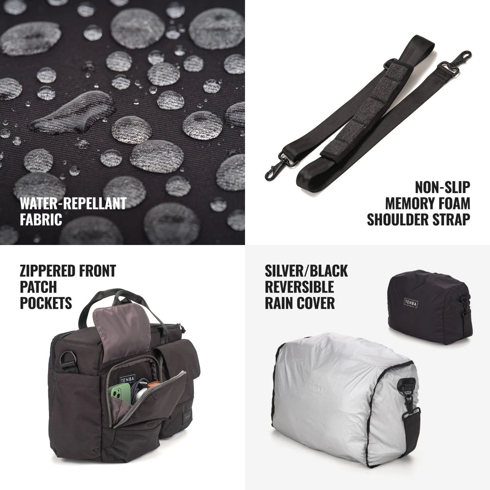 Tenba DNA v2 Shoulder Bag 16 - Black, product gallery image 5