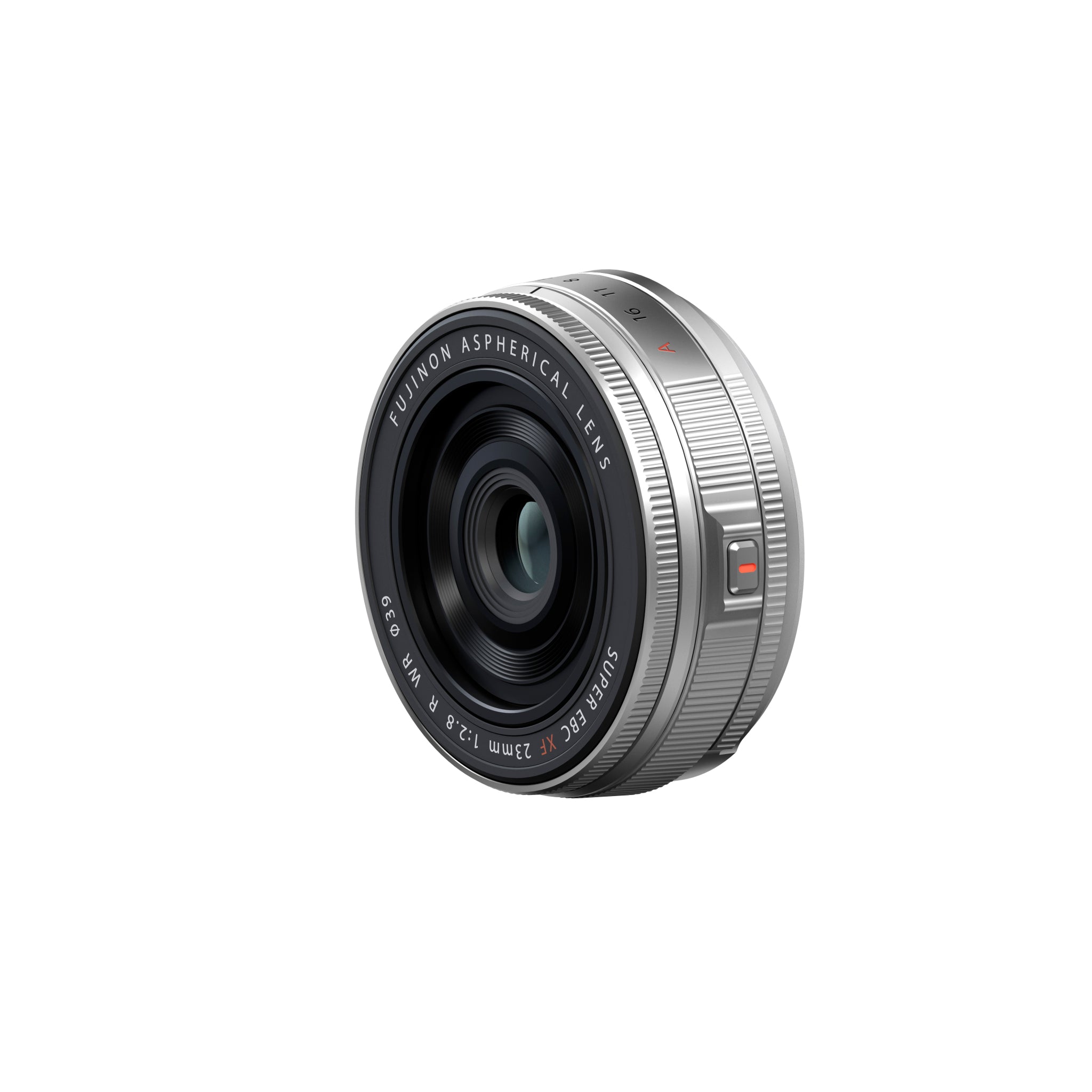 FUJIFILM XF 23mm f/2.8 R WR Lens (FUJIFILM X, Silver)