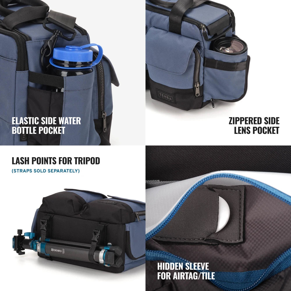 Tenba DNA V2 Shoulder Bag 14 - Blue, product gallery image 6