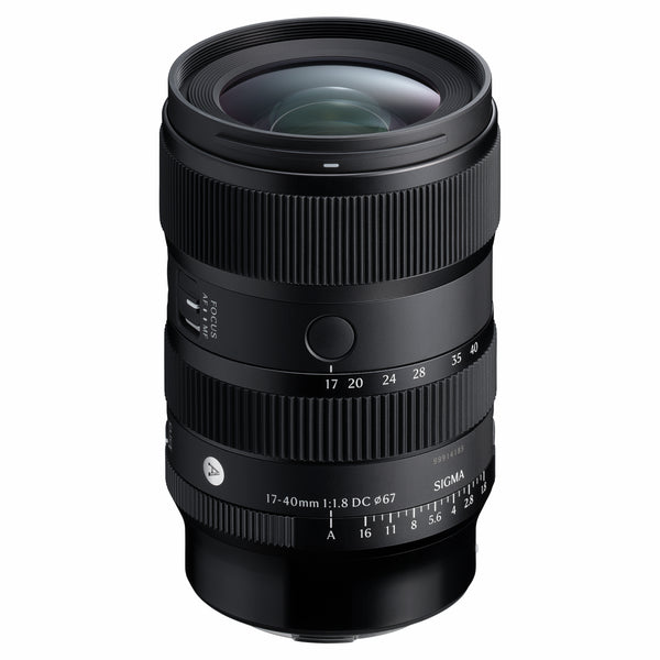 早い者勝ち！！Sigma 17-40mm F1.8 DC | Art ソニーE用 Sigma 17-40mm F1.8 DC Art Lens (Sony E)