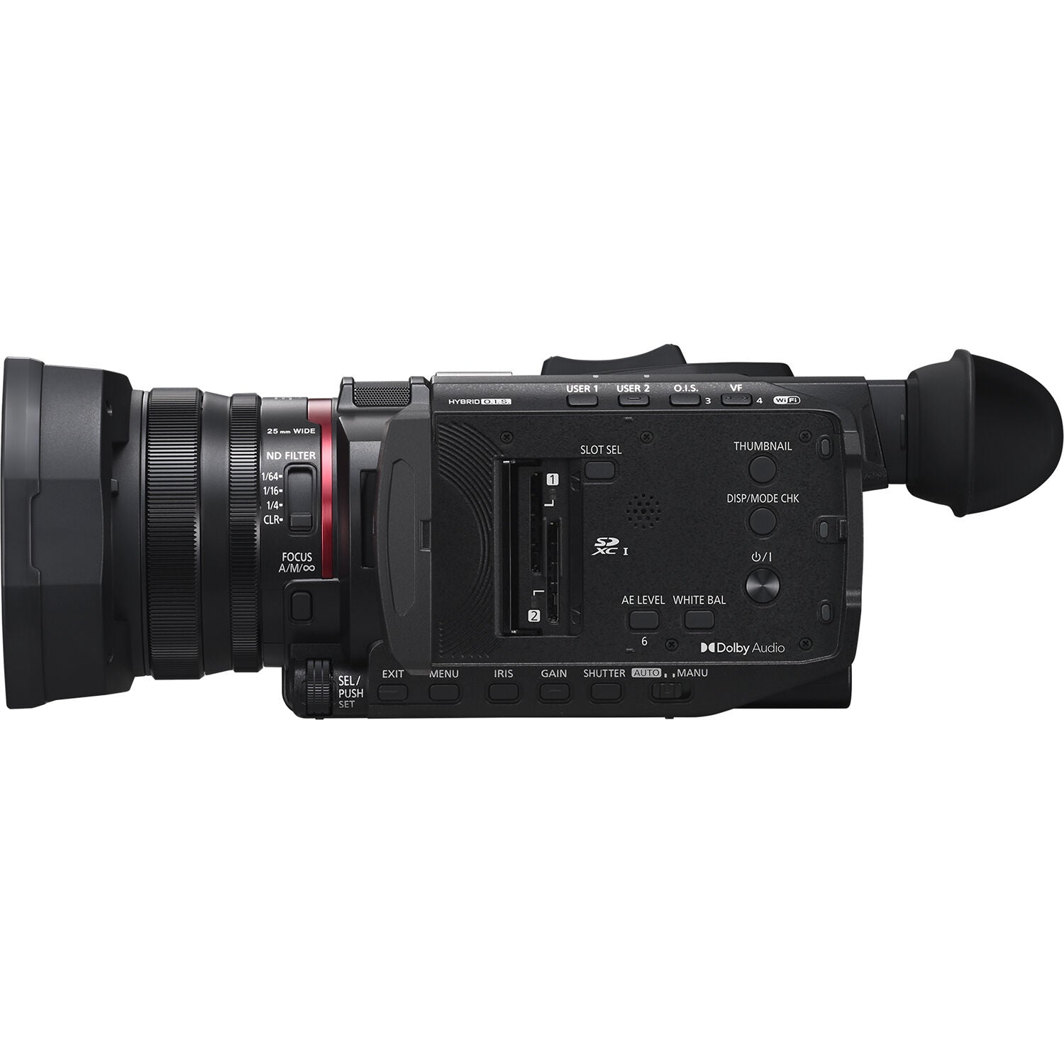 Panasonic X1600 4K UHD Professional Camcorder