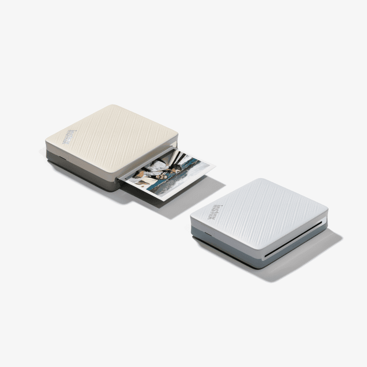 Fujifilm instax Link WIDE 2 smartphone printer in Duo Beige, product view 5