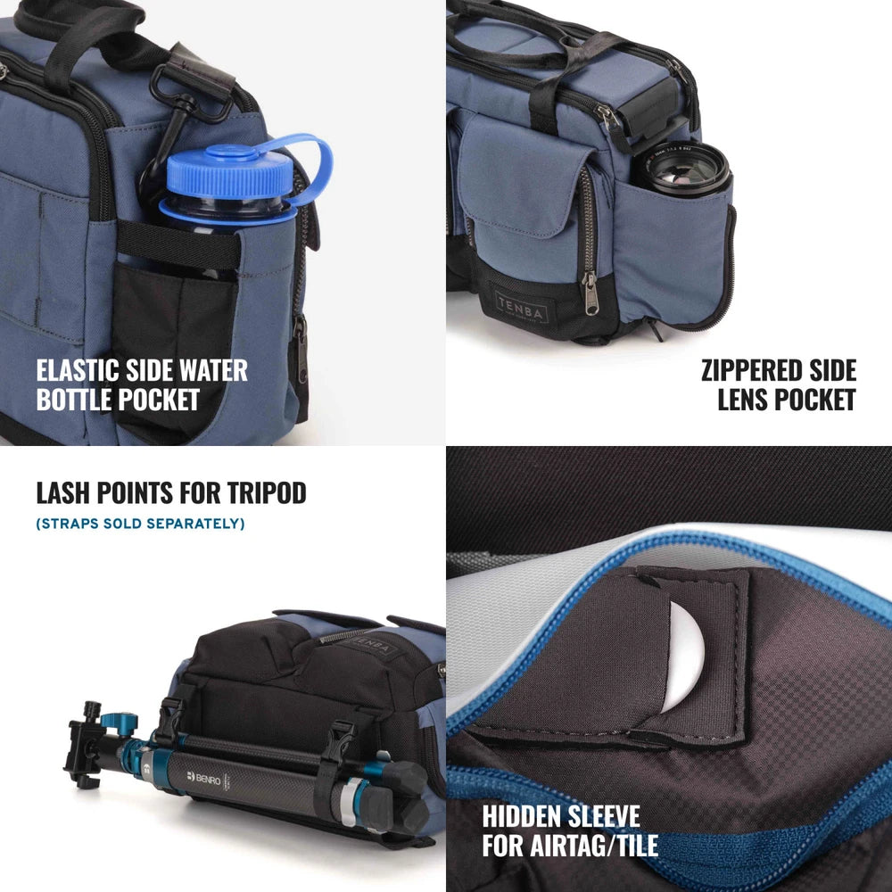 Tenba DNA v2 Shoulder Bag 10 - Blue, gallery image 6