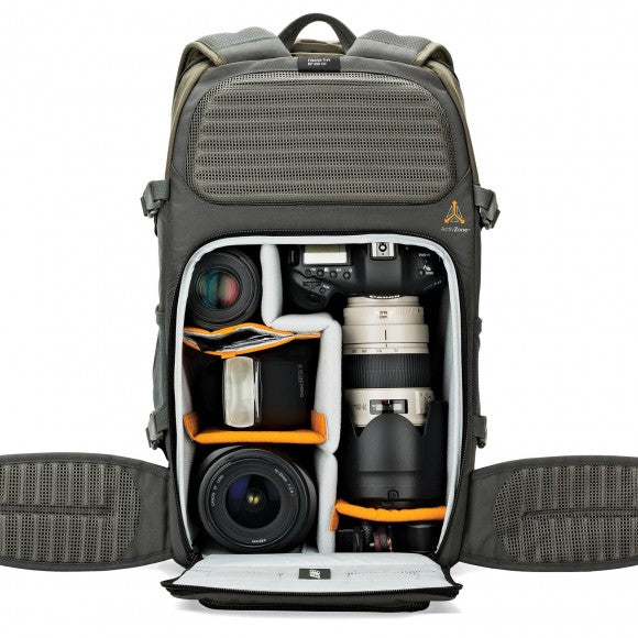 Lowepro FlipsideTrek BP 450 AW Backpack (Gray/Dark Green)