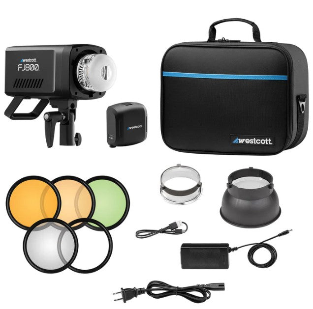 Westcott FJ800 800Ws Touchscreen Strobe / Flash with FJ Pro AC/DC Battery