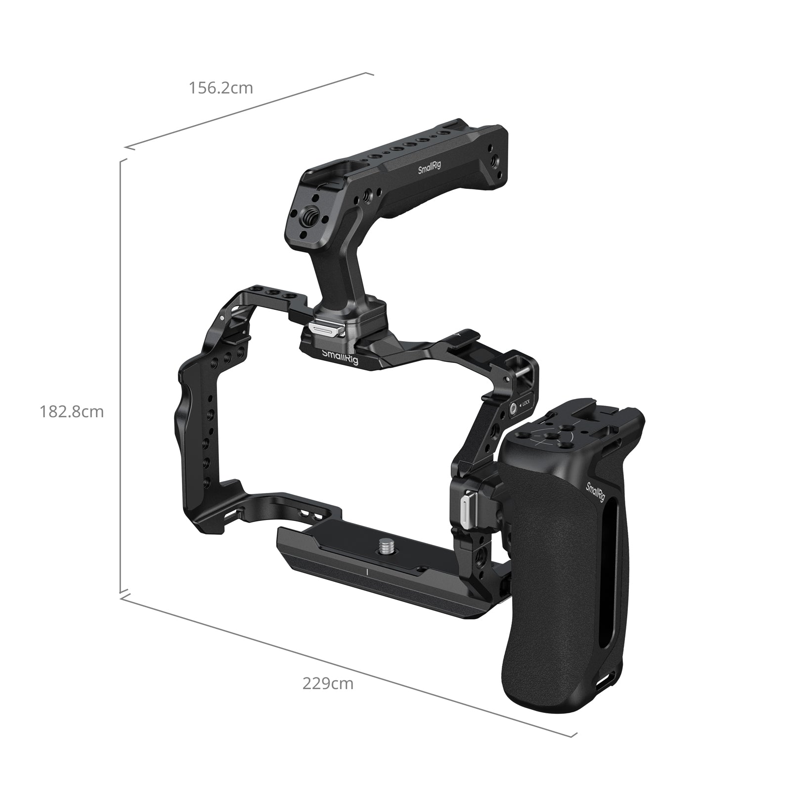 SmallRig Extension Cage Kit for Canon EOS R6 Mark III/R6 II (Black Mamba)