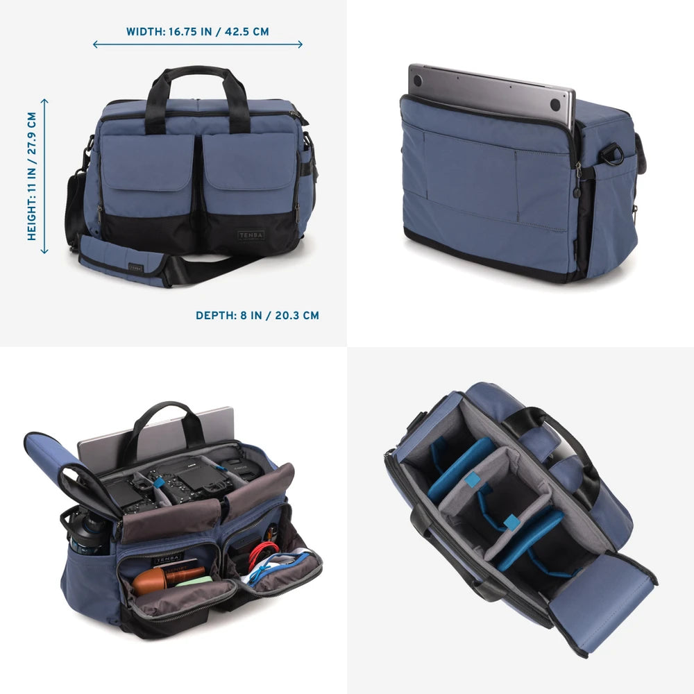 Tenba DNA v2 Shoulder Bag 16 Pro - Blue, gallery image 2