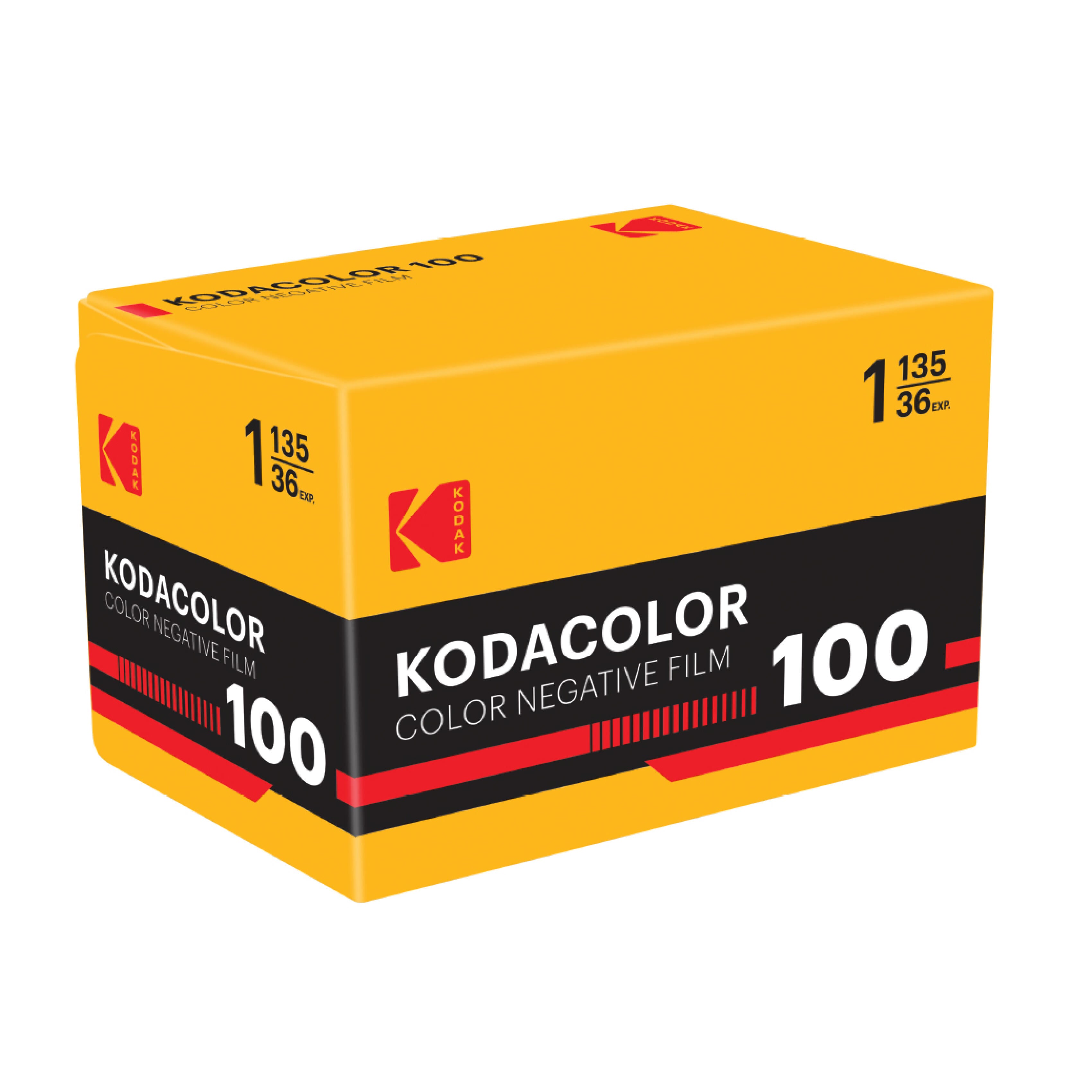 Kodak Kodacolor 100 Color Negative Film (35mm Roll Film, 36 Exposures)