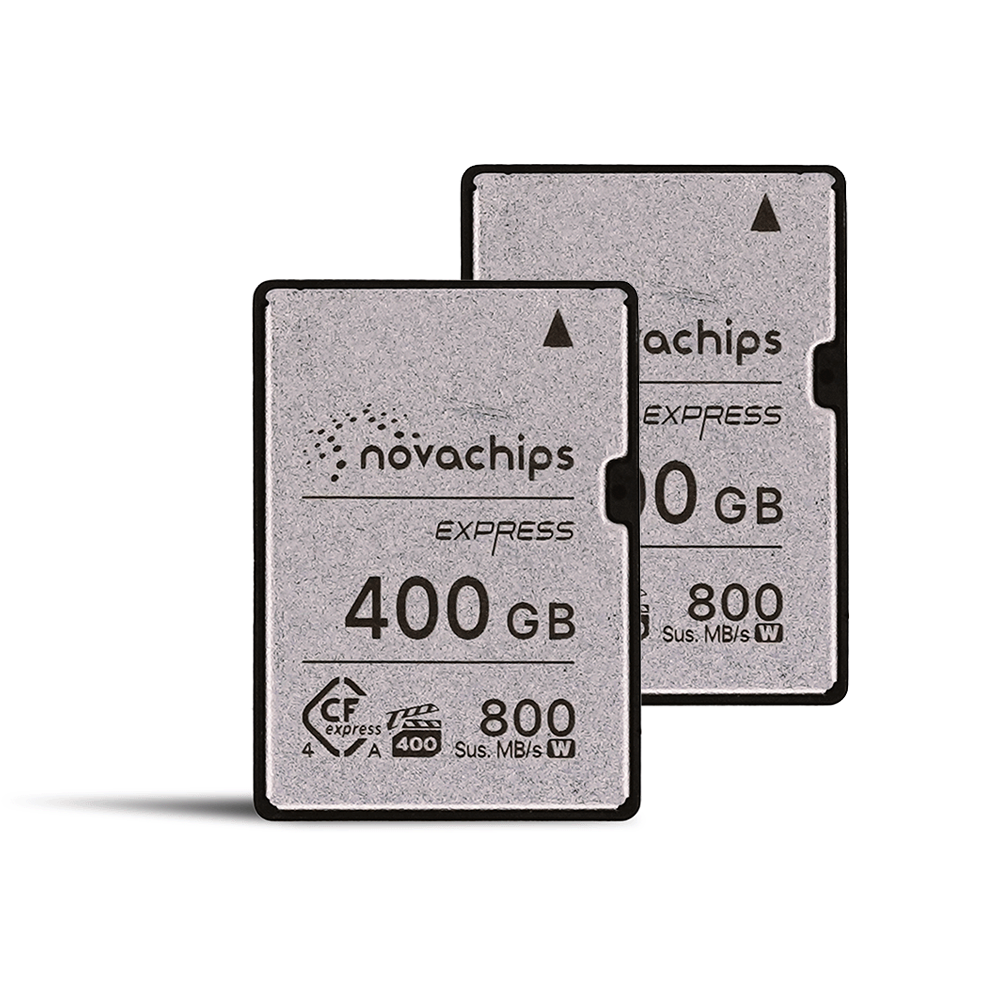 Novachips 400 GB Express CFexpress 4.0 Type A Memory Card (2-Pack)