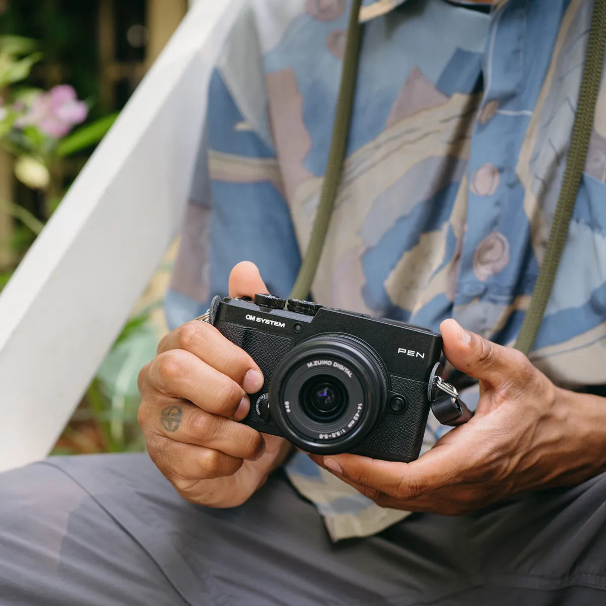 OM System PEN Mirroless Camera Body (Black)