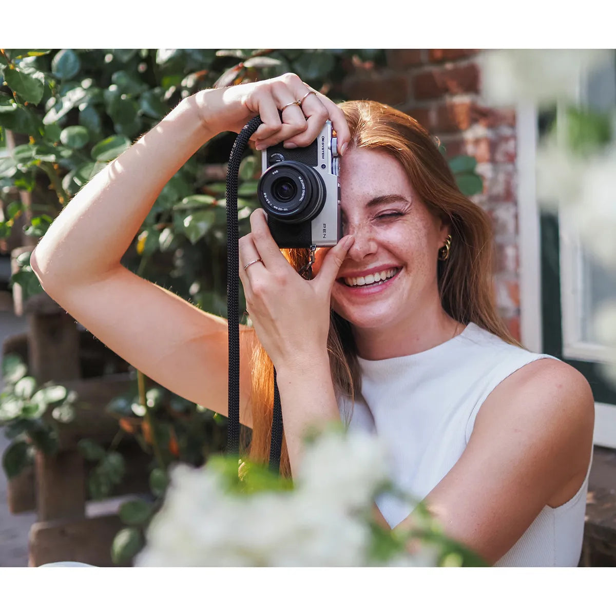 OM System PEN Mirroless Camera Body (Black)
