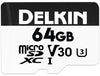 Delkin Devices 64GB Hyperspeed UHS-I microSDXC Memory Card with SD Adapter
