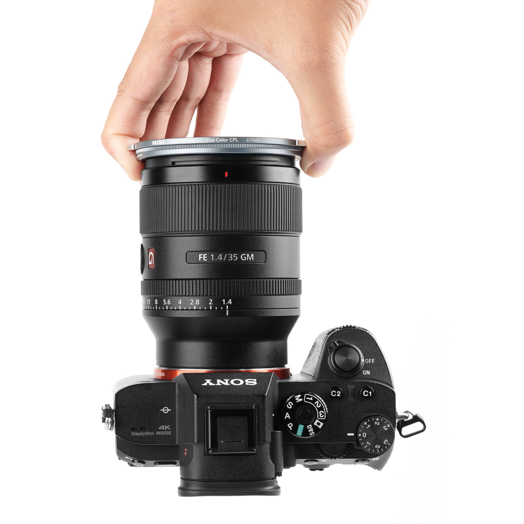 NiSi JetMag Pro 67MAG Cross Screen 4x Magnetic Filter (67mm)