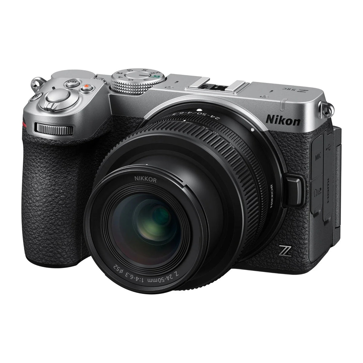 Nikon Z5IIC Mirrorless Camera with 24-50mm Lens (Silver)