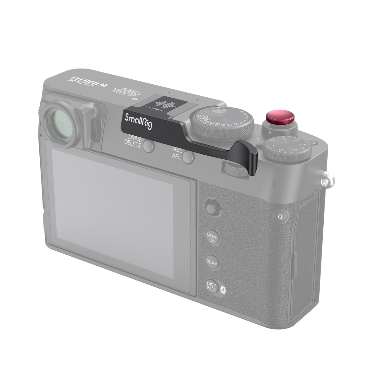 SmallRig Thumb Grip for FUJIFILM X100VI/X100V (Black)