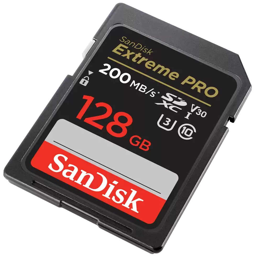 SanDisk 128GB Extreme PRO UHS-I SDXC Memory Card