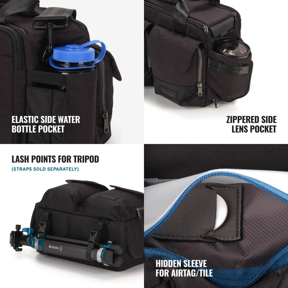 Tenba DNA v2 Shoulder Bag 14 - Black, gallery image 6