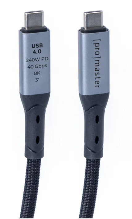 Promaster USB 3.1 Cable C to C 60W PD - 13’