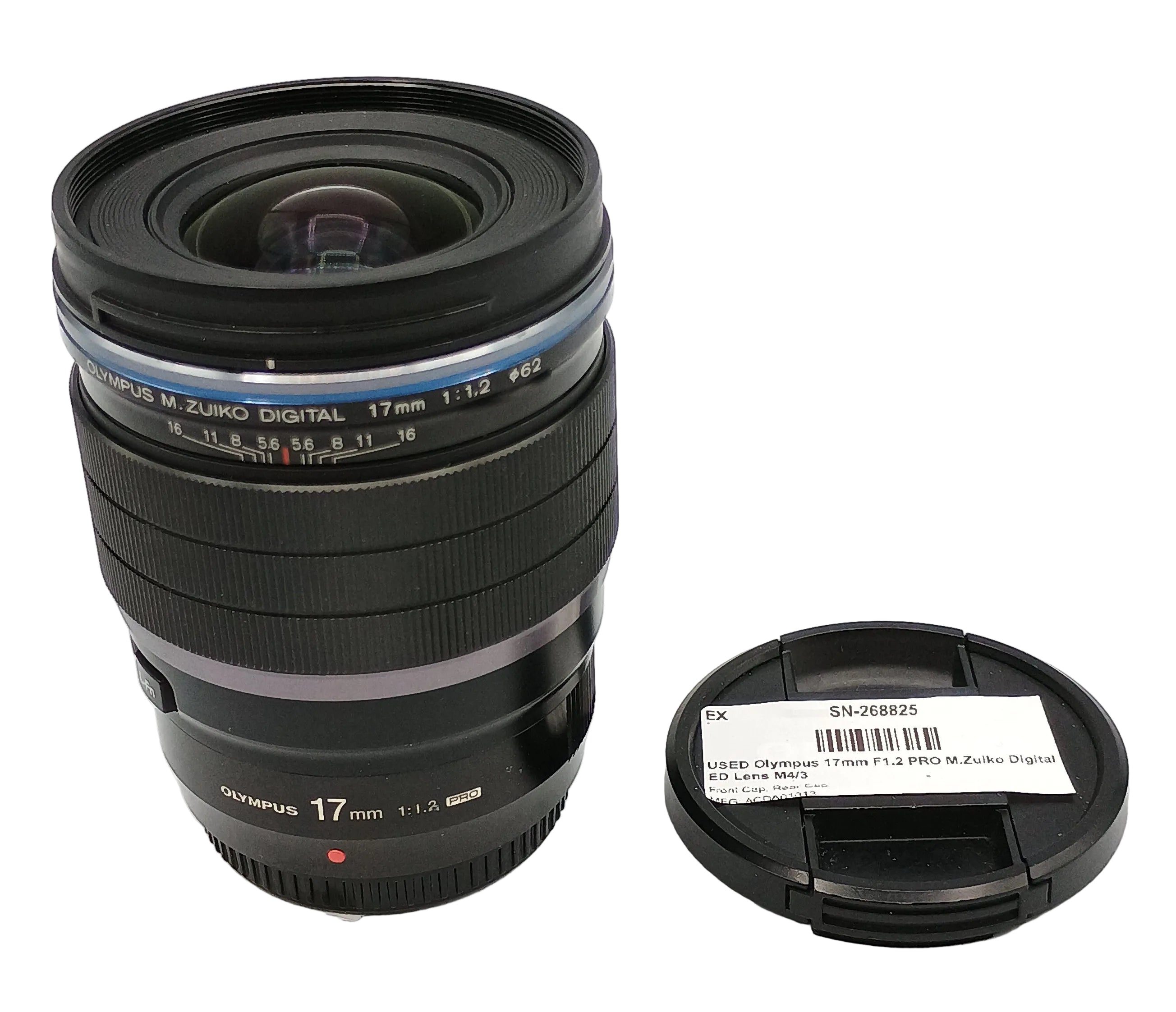 USED Olympus 17mm F1.2 PRO M.Zuiko Digital ED Lens M4/3
